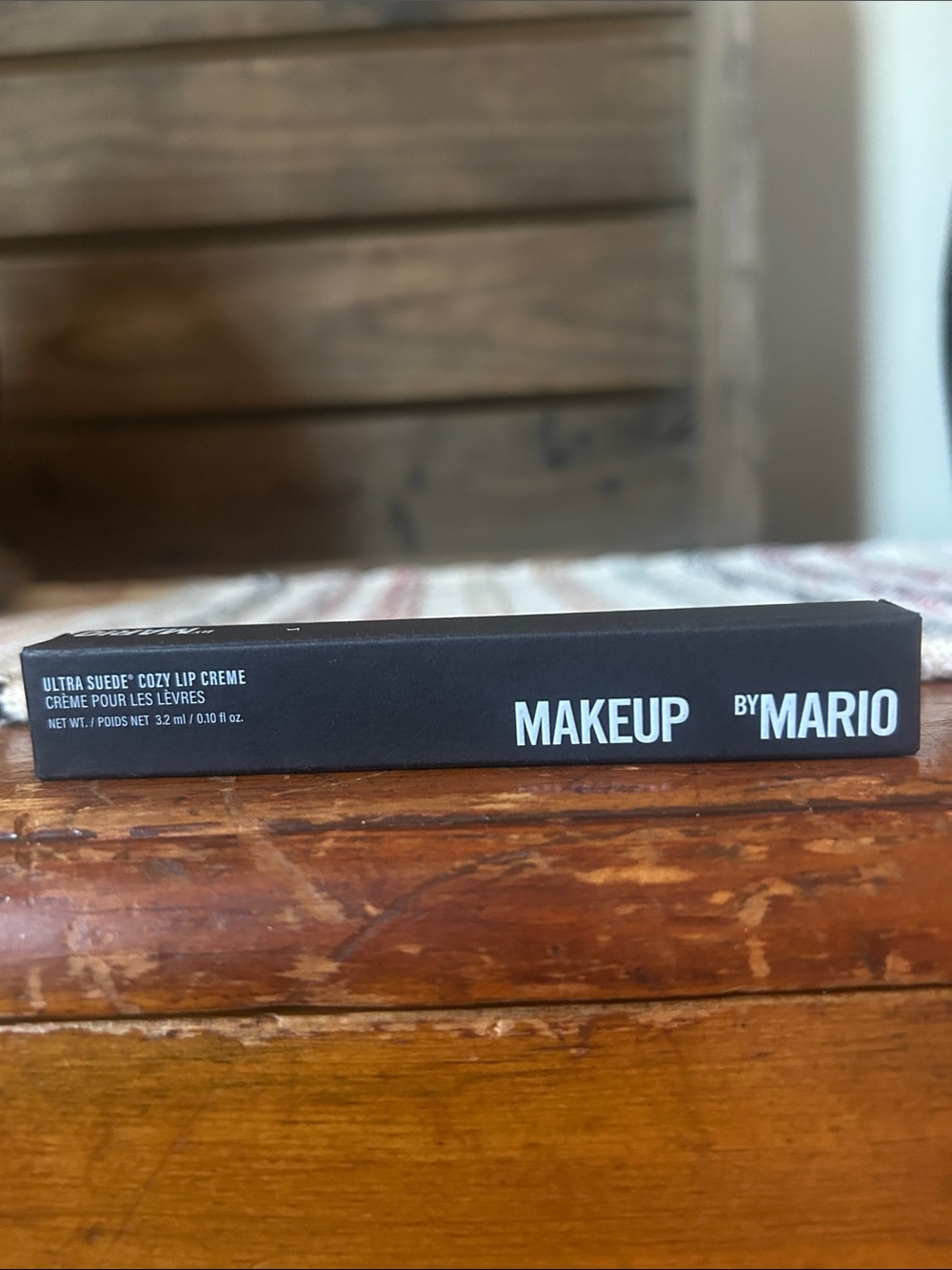 Makeup By Mario Ultra Suede Cozy Lip Creme - Black Packaging
